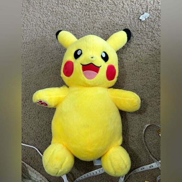 Build a Bear Pokemon Pikachu Stuffed Animal Plush - Picture 2 of 7
